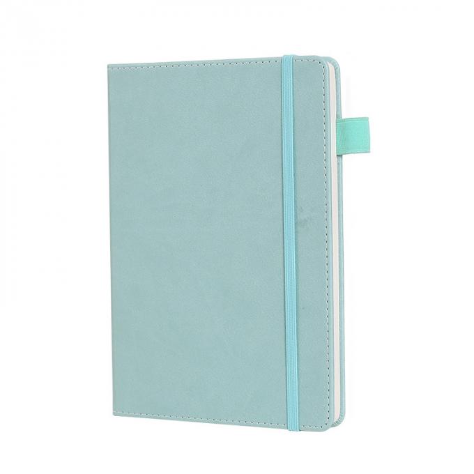 Les affaires en cuir en gros de bureau d'unité centrale fournissent l'écriture qui respecte l'environnement de livre à couverture dure Pen Loop Thick Notebook