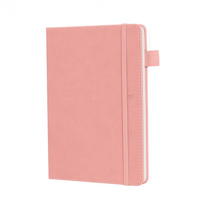 Les affaires en cuir en gros de bureau d'unité centrale fournissent l'écriture qui respecte l'environnement de livre à couverture dure Pen Loop Thick Notebook