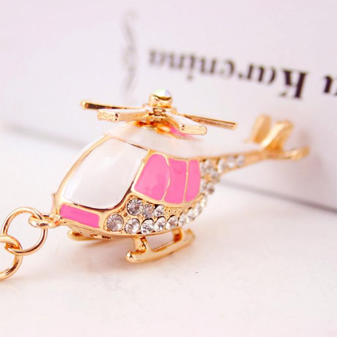 Keychains pour le logo de Crystal Luxury Designers Custom Keychain en métal de fausse pierre de Metal Pendant Motorcycle de modèle de femme