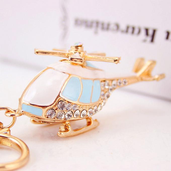 Keychains pour le logo de Crystal Luxury Designers Custom Keychain en métal de fausse pierre de Metal Pendant Motorcycle de modèle de femme