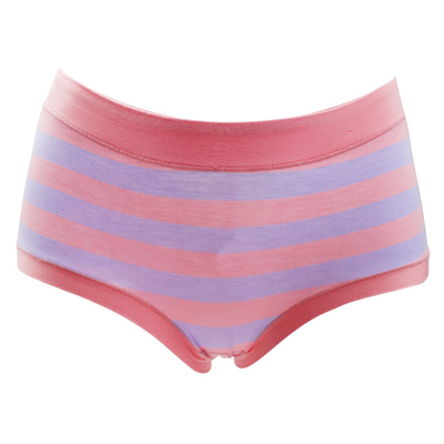 Bikini Cotton Stretch Hipster Panties , Plaindyed Plus Size Women Underwear