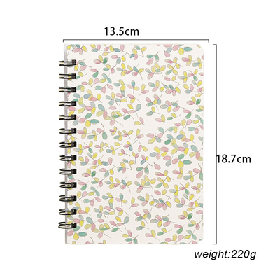 Unisex Diary Journal Notebook 5 Subject Spiral ODM Available 220g Weight