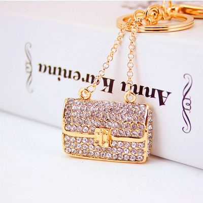 Diamond Designer Key Rings For Women ODM Available 16mm Thick
